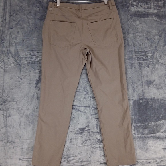 Lululemon Pants Mens 32 Brown Recycled Polyester Stretch Athletic Casual LM5A015 - Picture 5 of 11